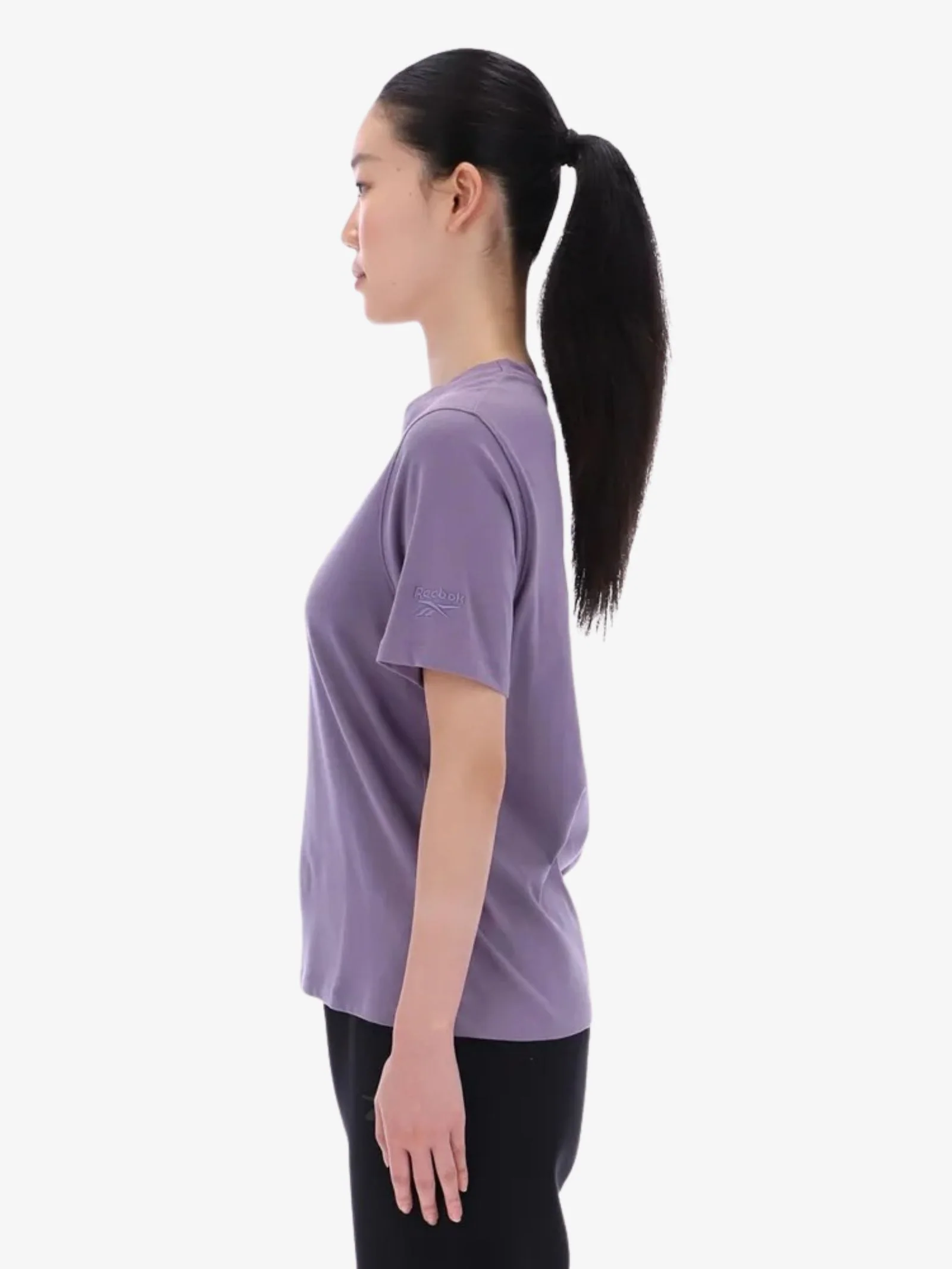 Audrey Tonal Logo Crew Neck Ss Tee
