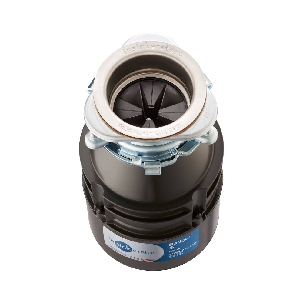 Insinkerator Badger® 5 1/2-HP Countinuous Feed Food Waste Disposer