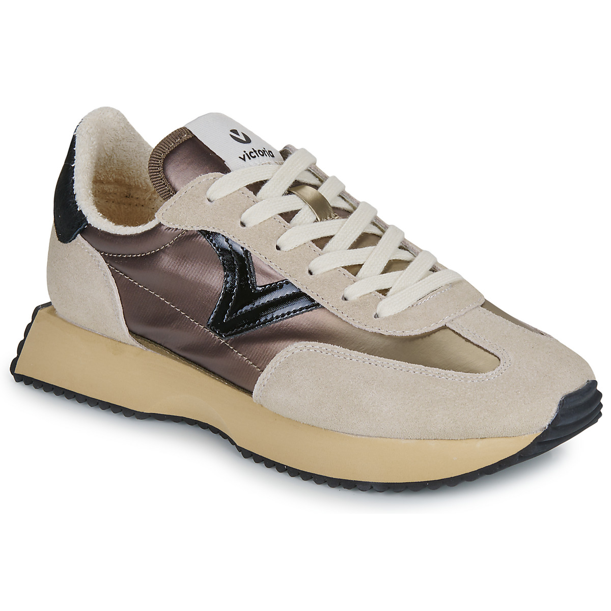 Victoria - Cosmos Nylon Metal - Beige / Black