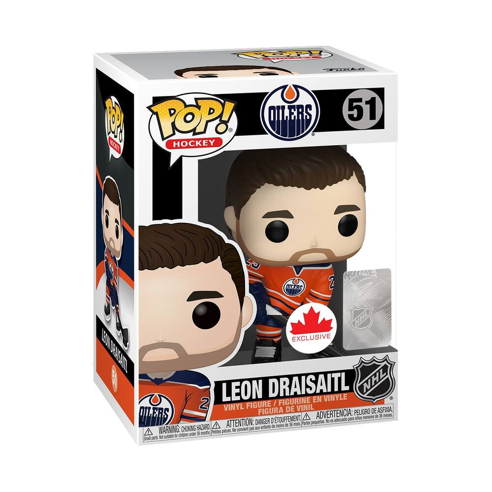 Funko POP! NHL Edmonton Oilers Leon Draisaitl Hockey Funko Figurine