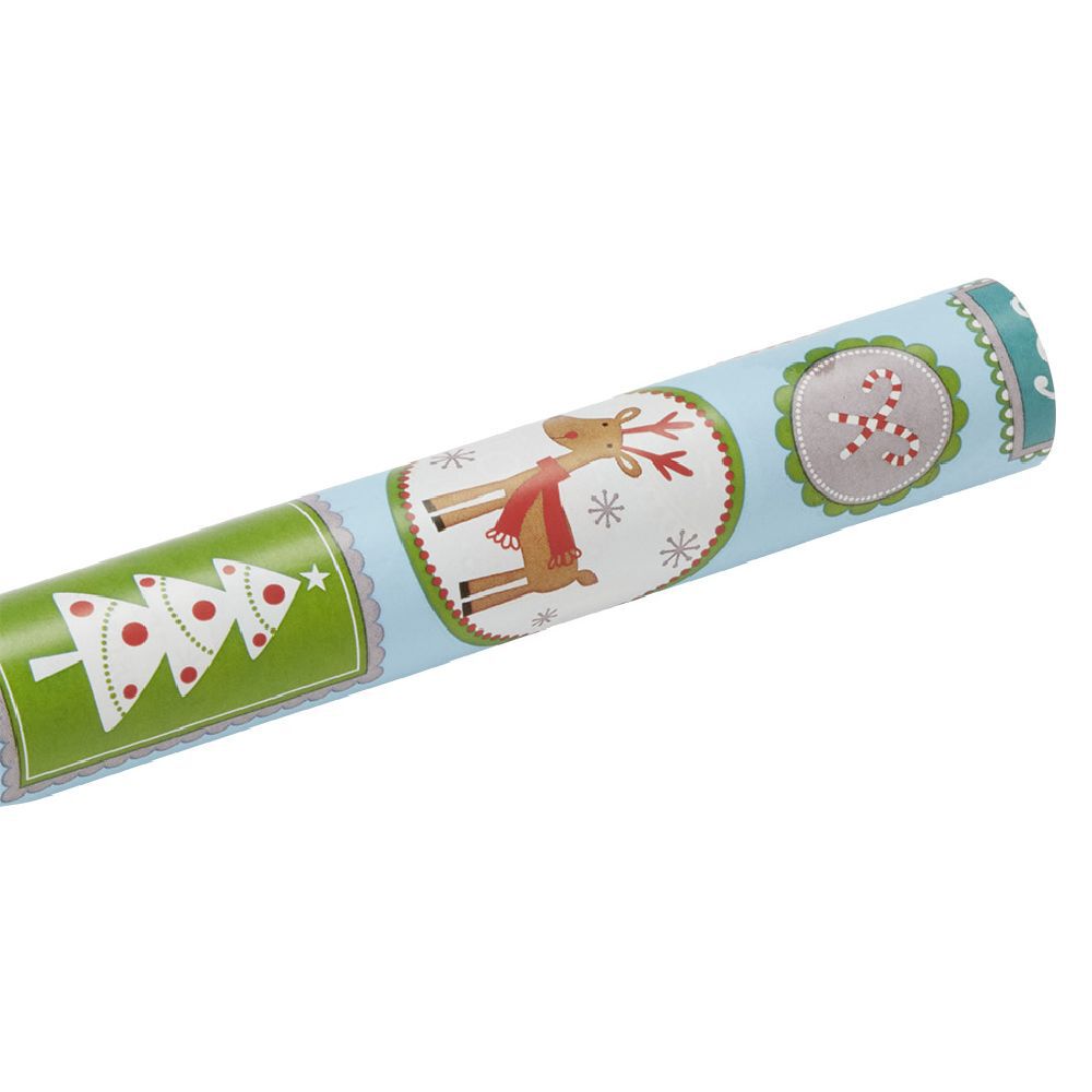 Papier cadeau de No&euml;l L800x70cm (plusieurs modèles)