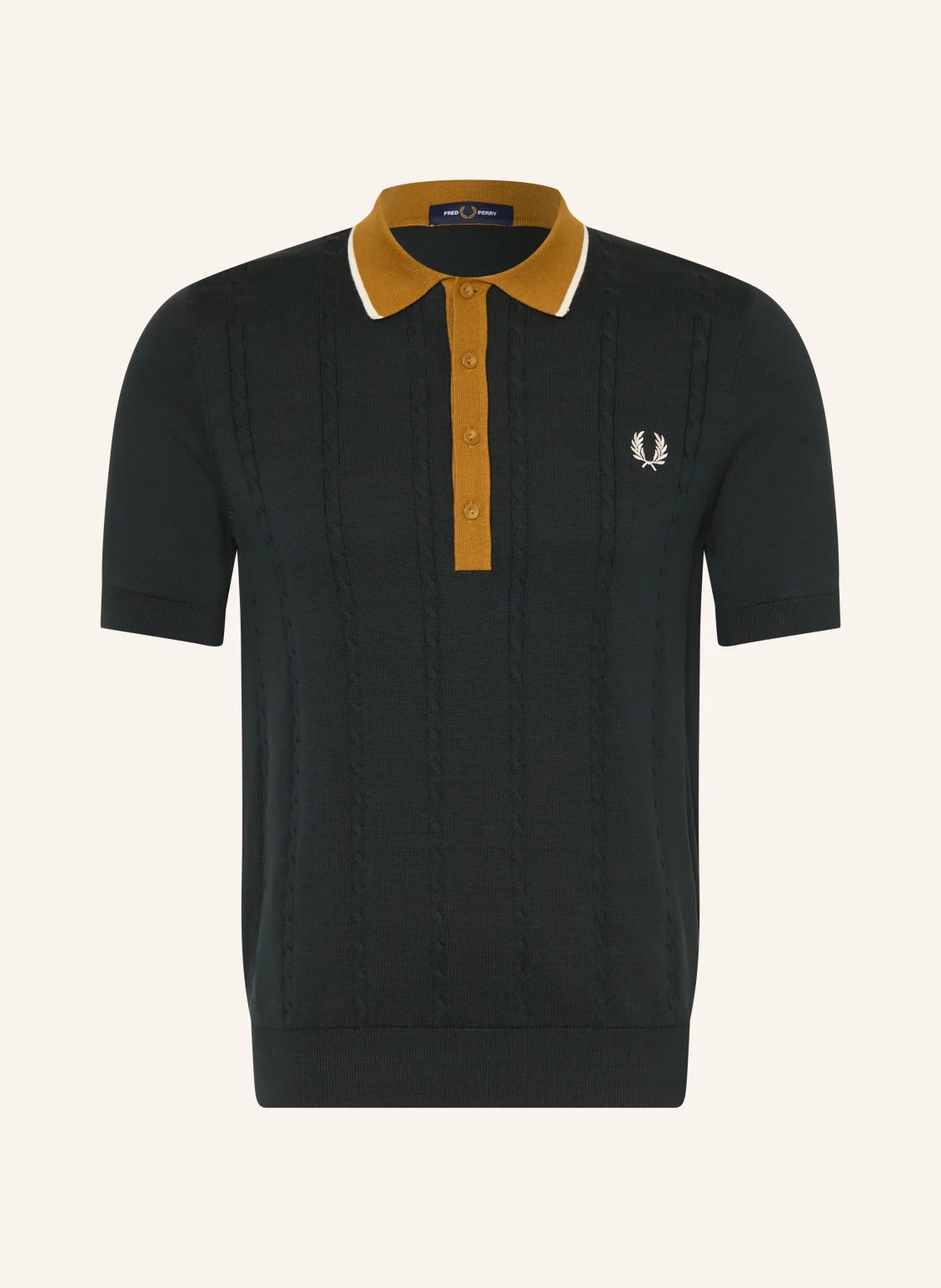 FRED PERRY Strick-Poloshirt