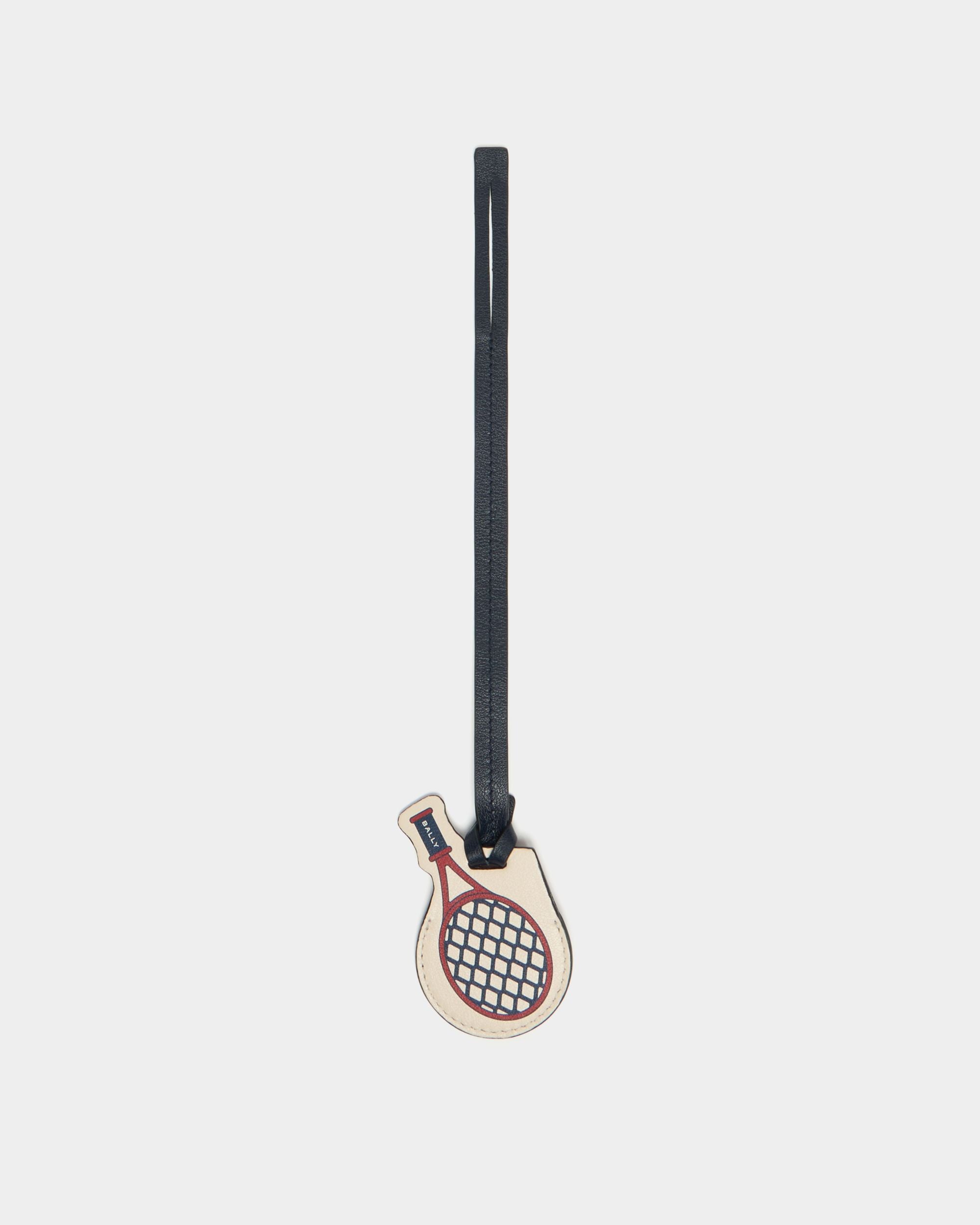 Tennis Kollektion Airtag aus Leder in Navy Blue und Red