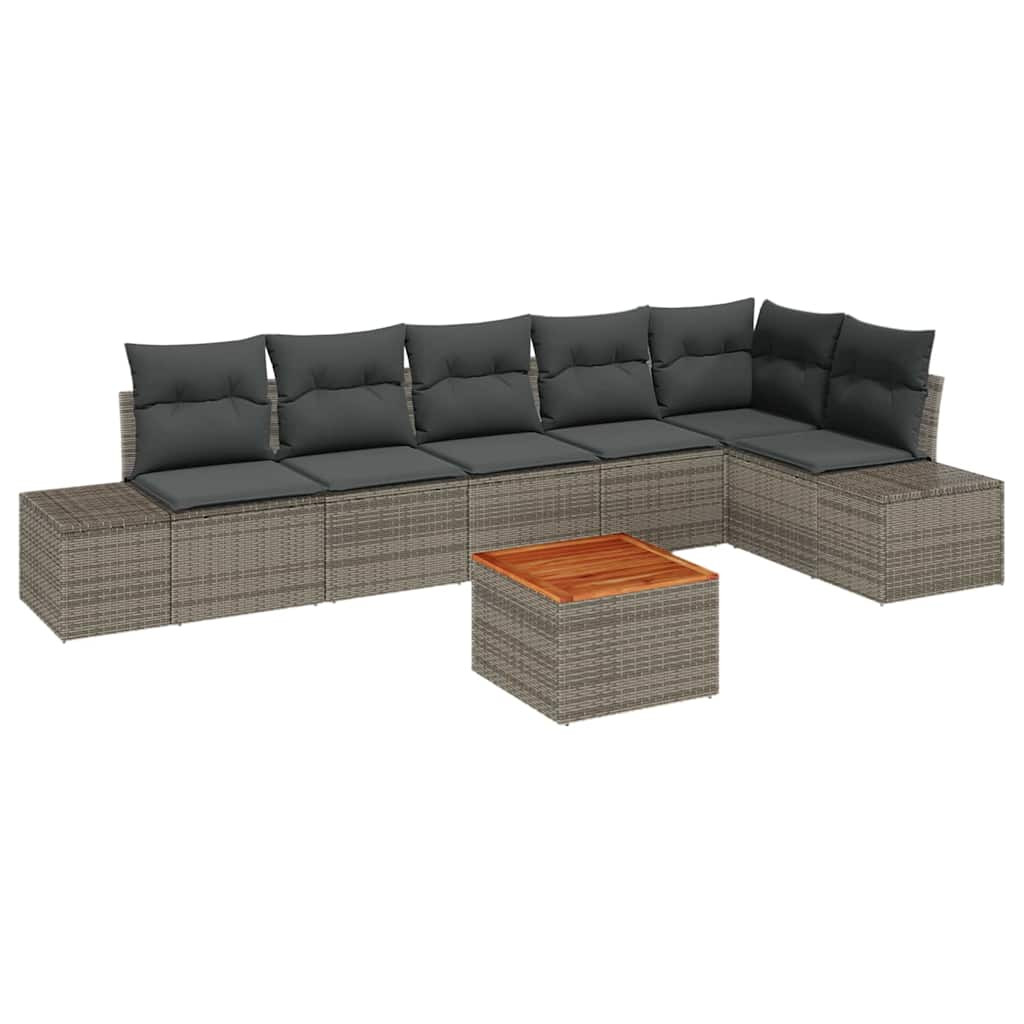 Zestaw Mebli Ogrodowych Wypoczynkowy Sofy Stolik Rattan Na Taras Na Balkon