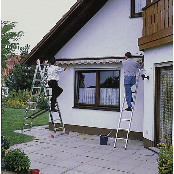 Vielzweckleiter »MONTO Tribilo«, 27 Sprossen, Aluminium