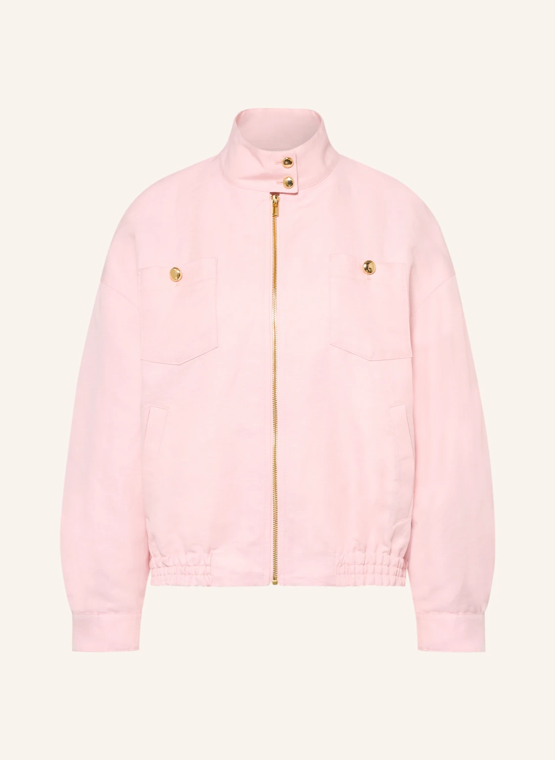 maje Blouson mit Leinen