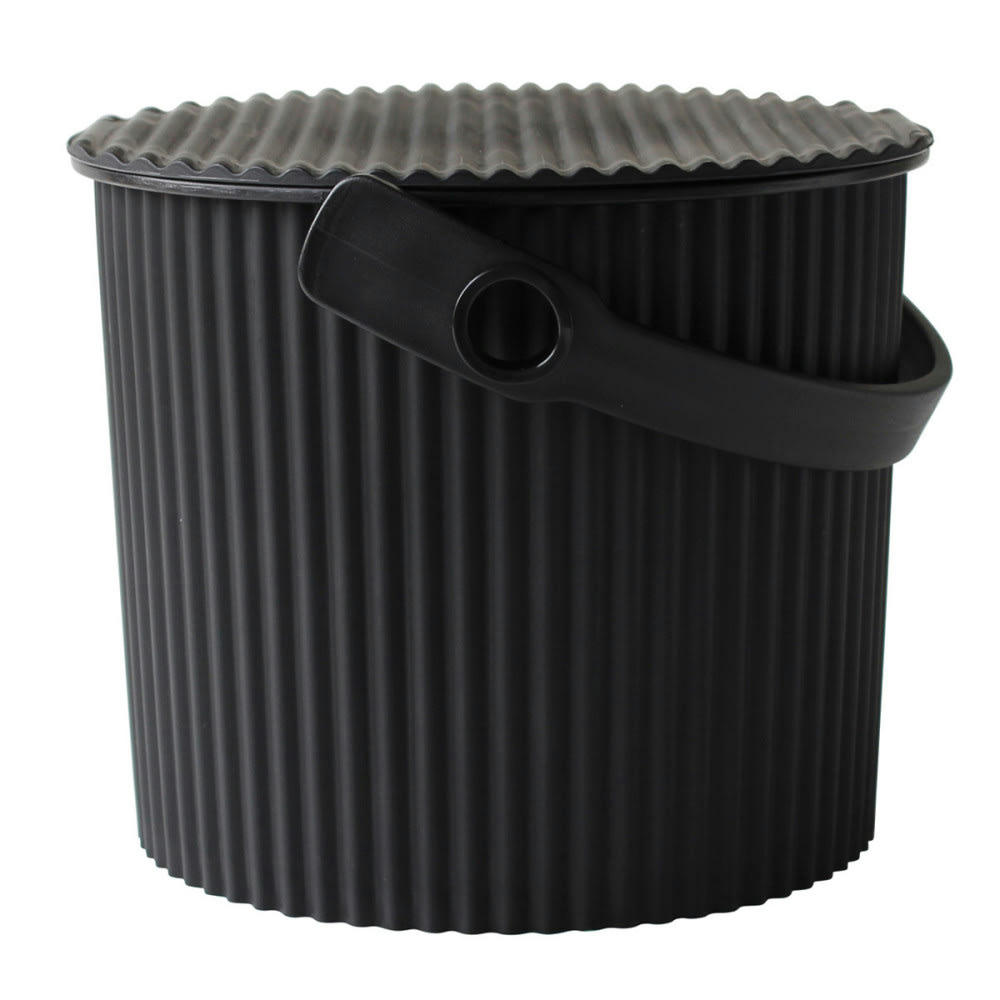 OMNI - Seau de rangement 4 litres noir