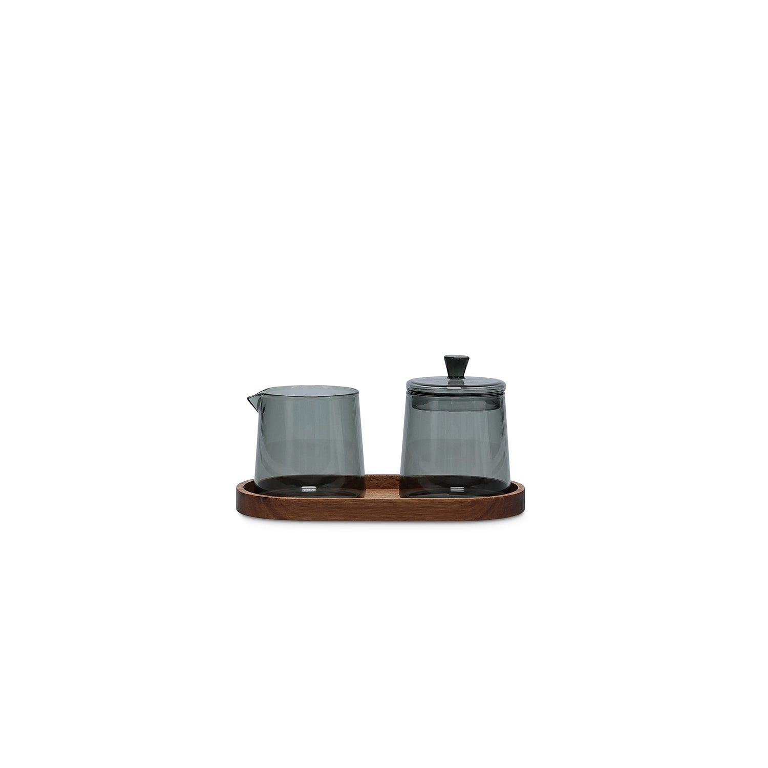 S|P Collection - Melkkan en suikerpot 22cl grijs Luma