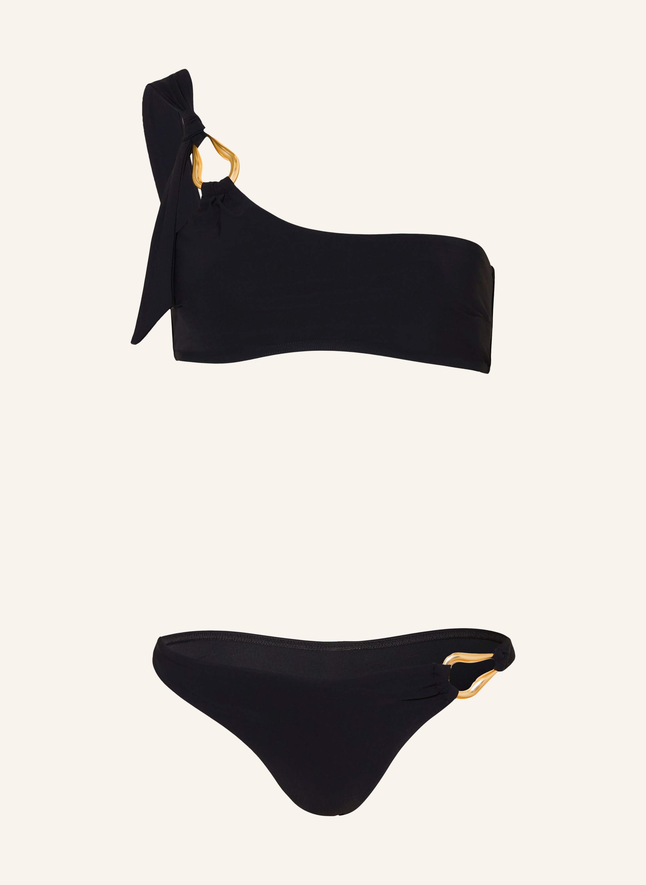 ZIMMERMANN One-Shoulder-Bikini ROSELIGHT