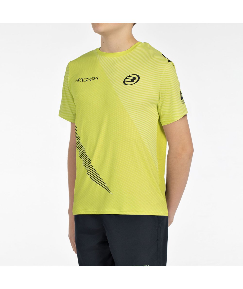 CAMISETA BULLPADEL PAQUITO JR 25V LIMA