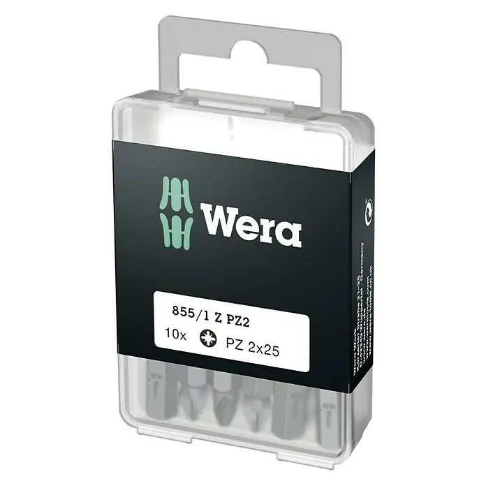 BITSSETT WERA 855/1Z PZ2 10STK