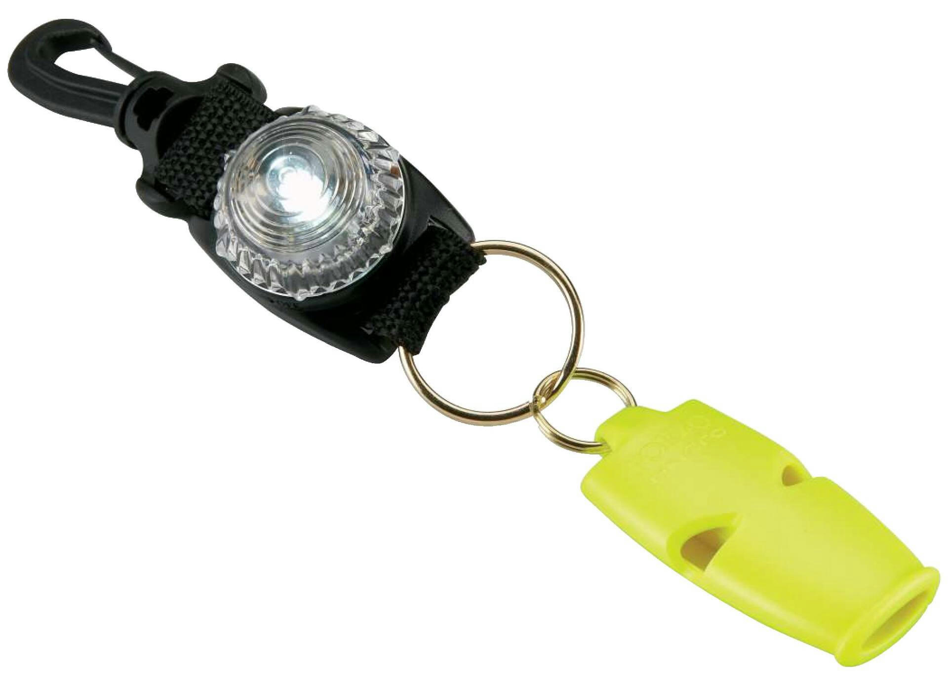 Fox 40 Adventure XP LED Light & Micro Whistle Combo, Assorted