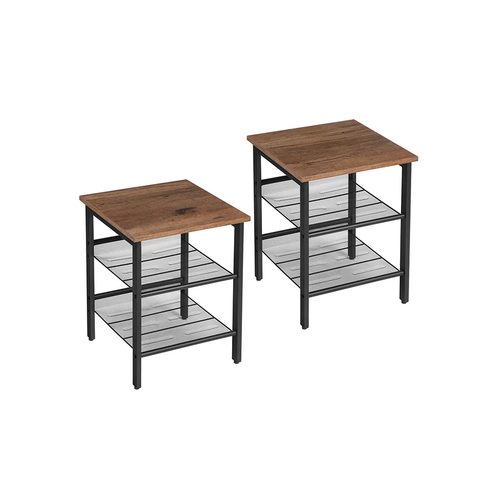 2 Petites tables style industriel