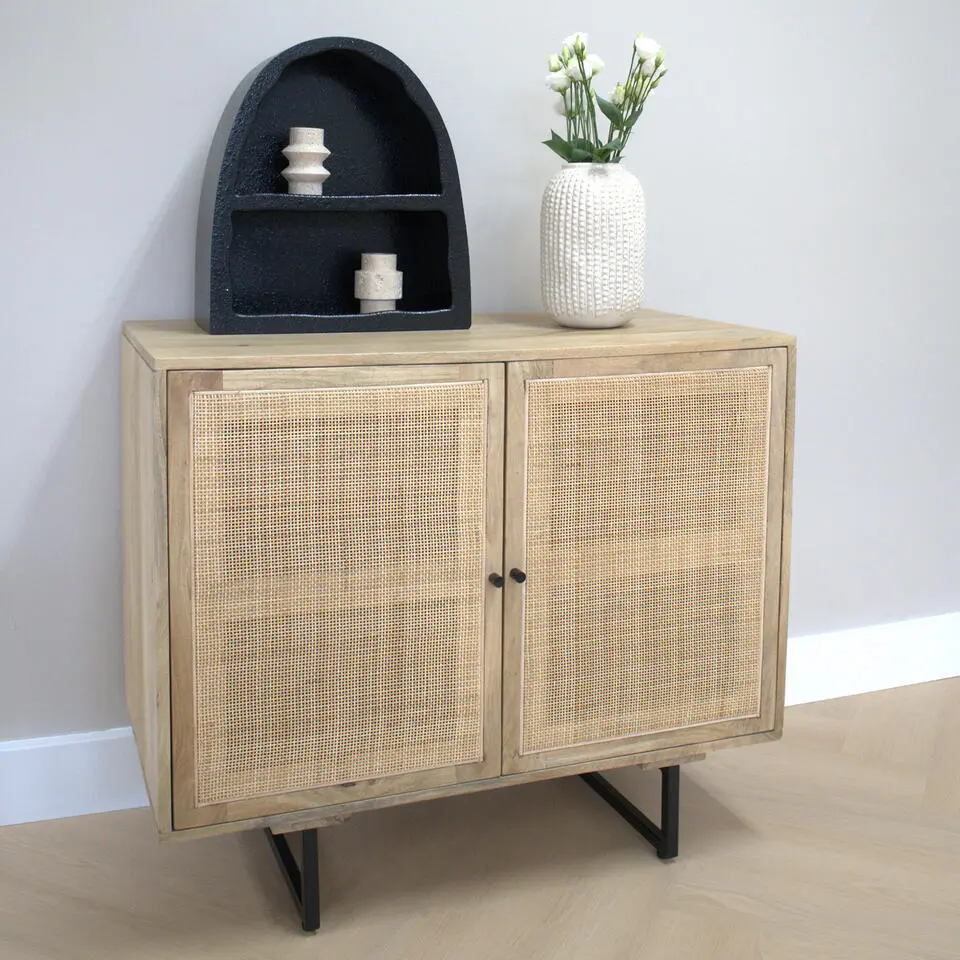 Lewis & Loft Dressoir Lucas �?Met 2 deuren �?FSC mangohout