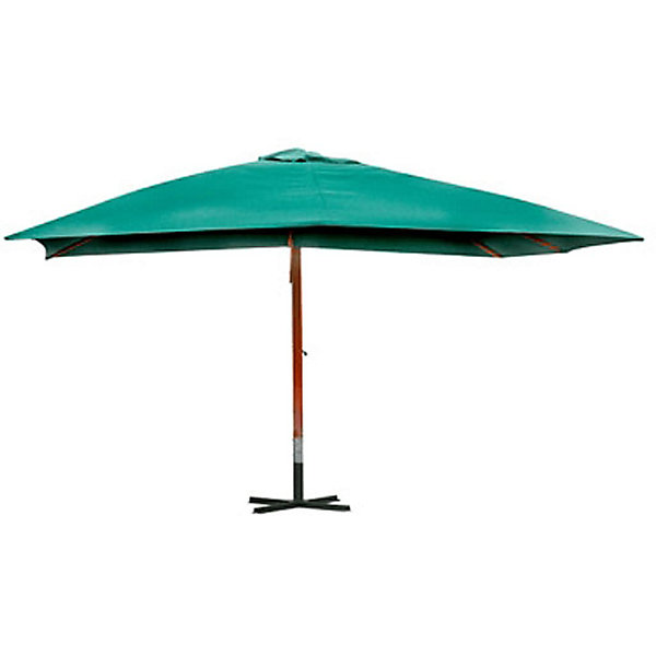 Parasol grand d'exterieur flottant 300 x vert Helloshop26