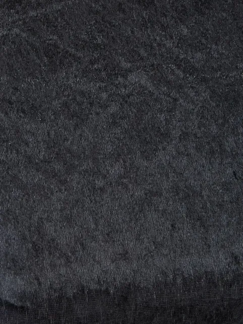 Nervøs velour GNIST sort 3m/pk
