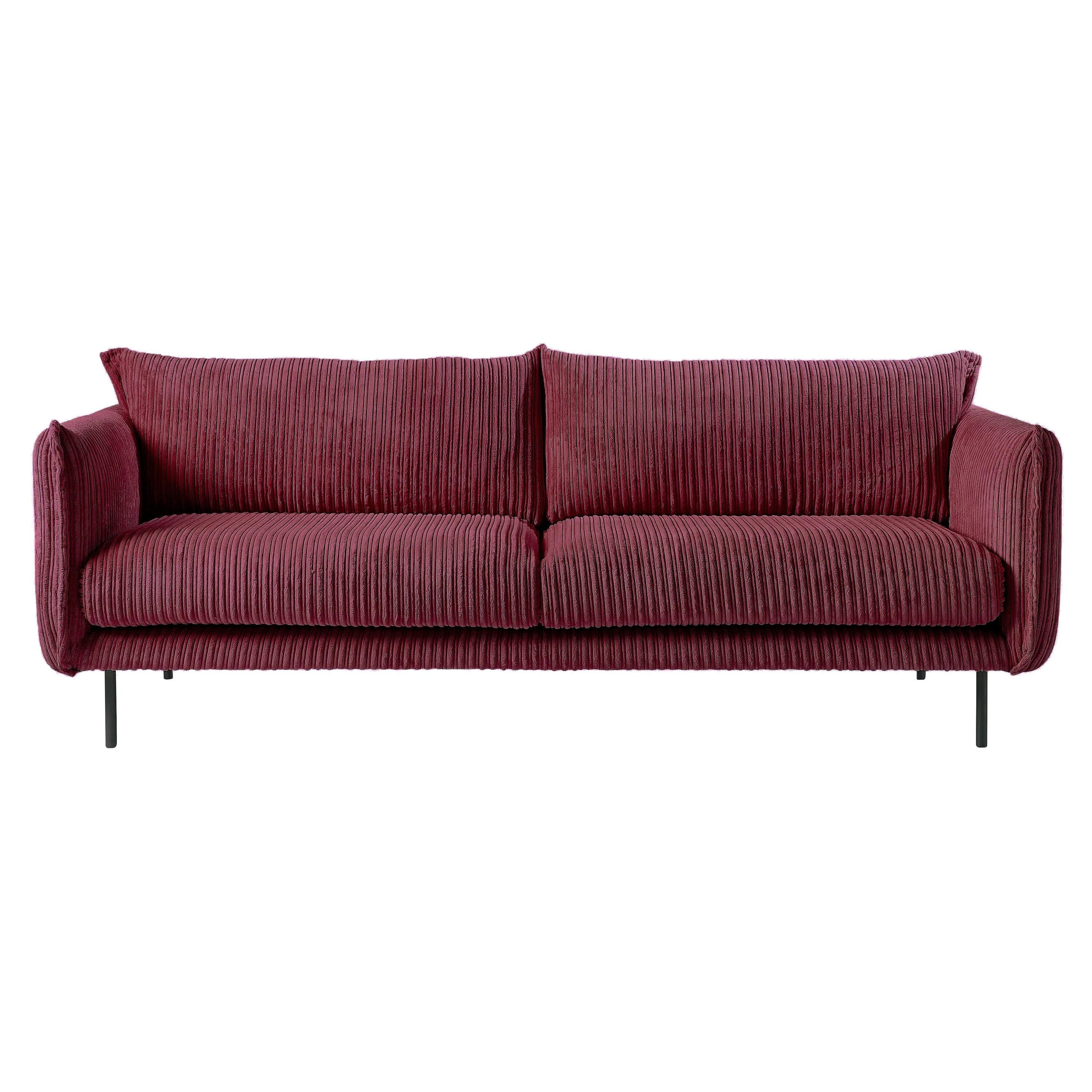 by fonQ Ribbon 4-zitsbank - Rib - Bordeaux