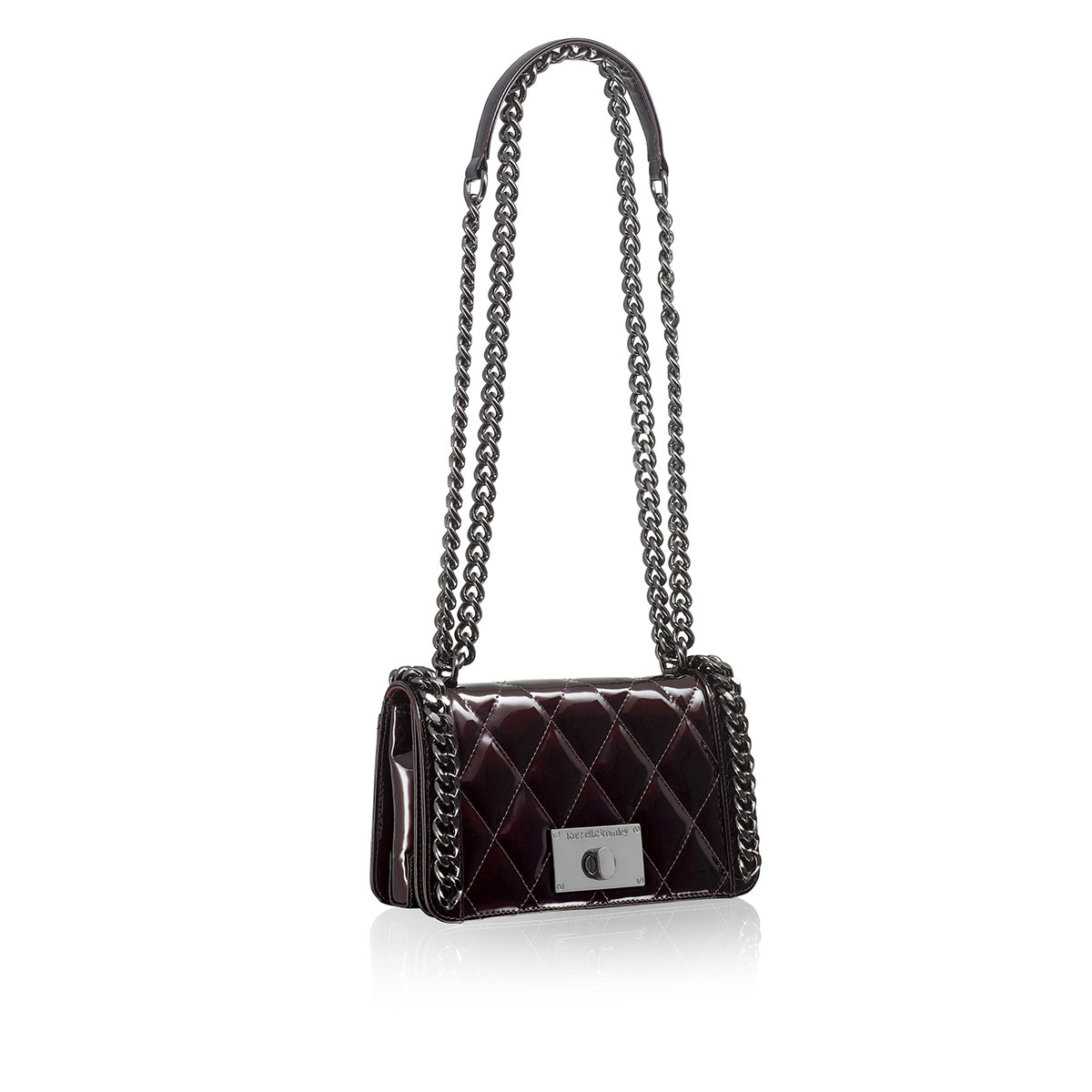 Russell & Bromley CHAINYMINI Chain Trim Shoulder Bag