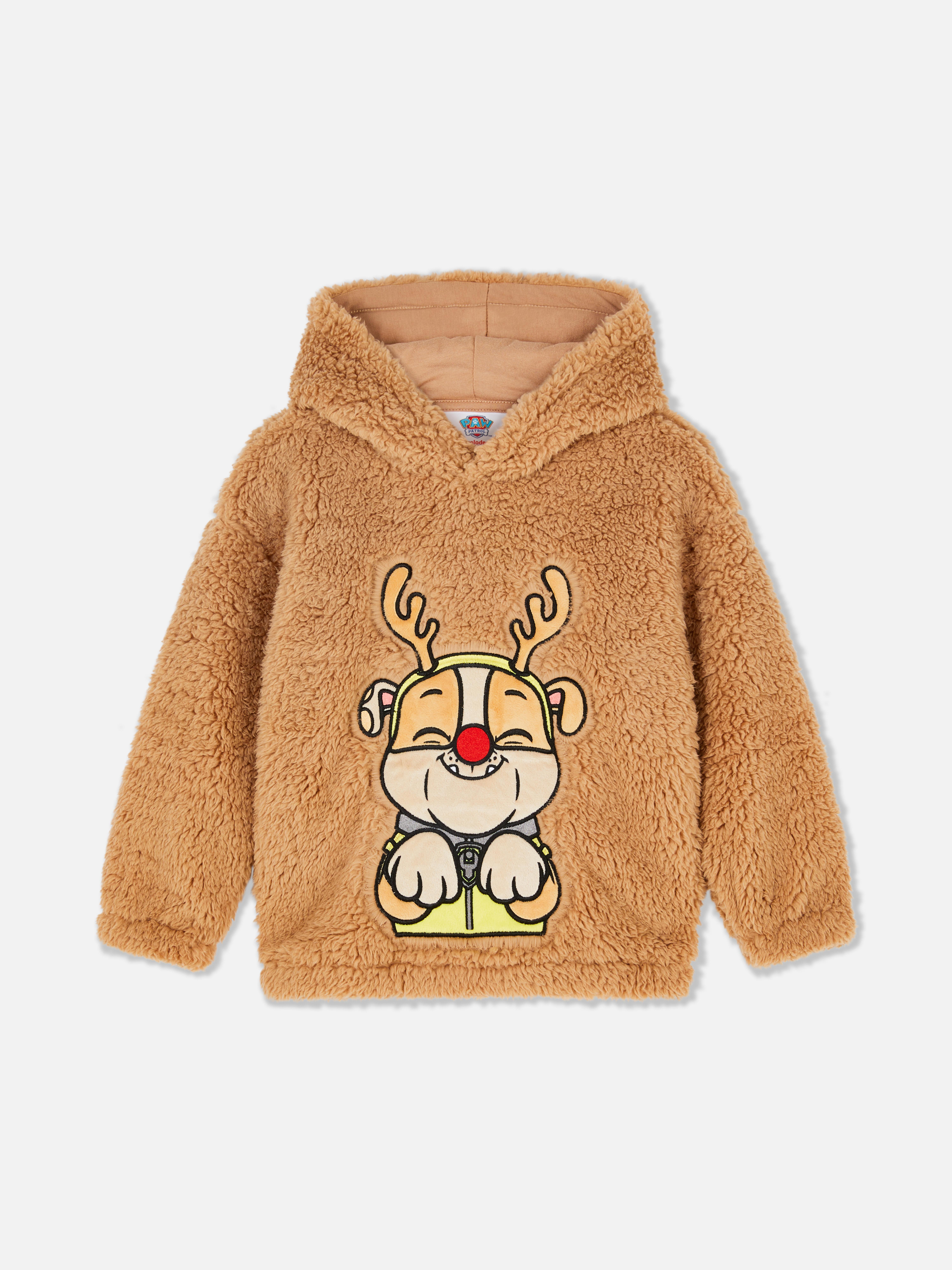 1.5-7yrs | PAW Patrol Rubble Fleece Christmas Hoodie