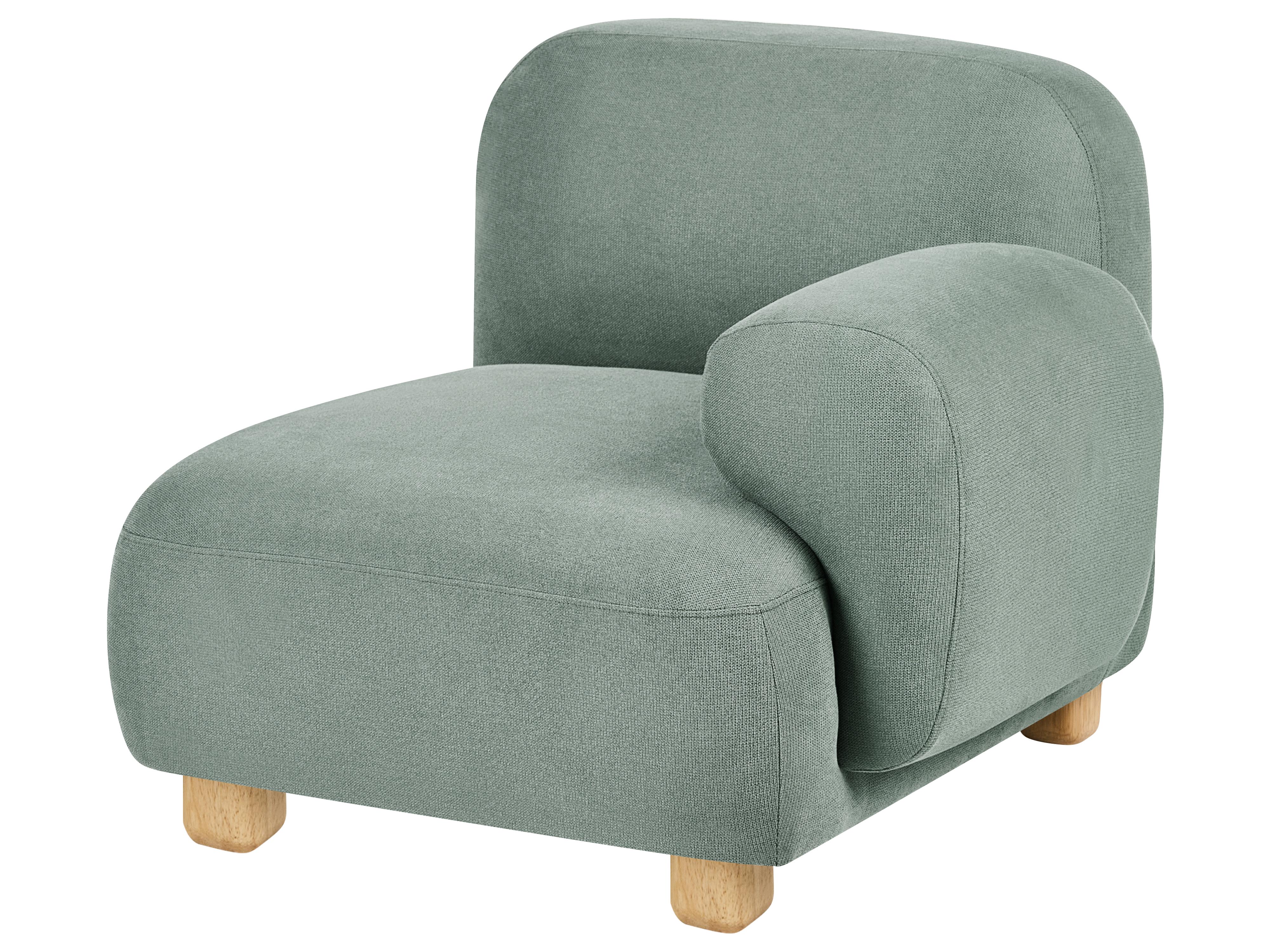 1-Seat Section AMLI Fabric Light Green