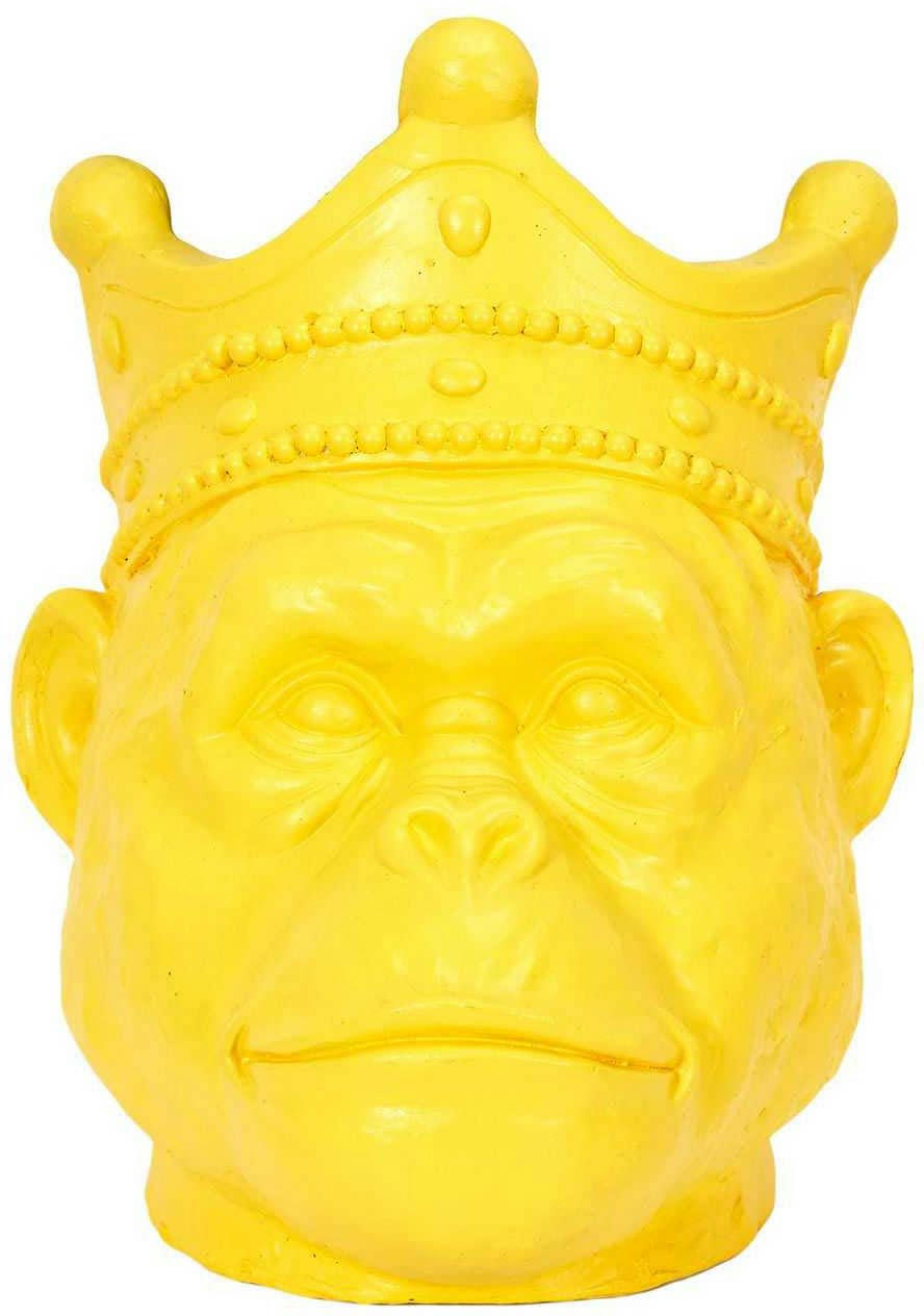 - Cache-pot orang-outan en magnésia 38.5 x 38 x 29.5 cm