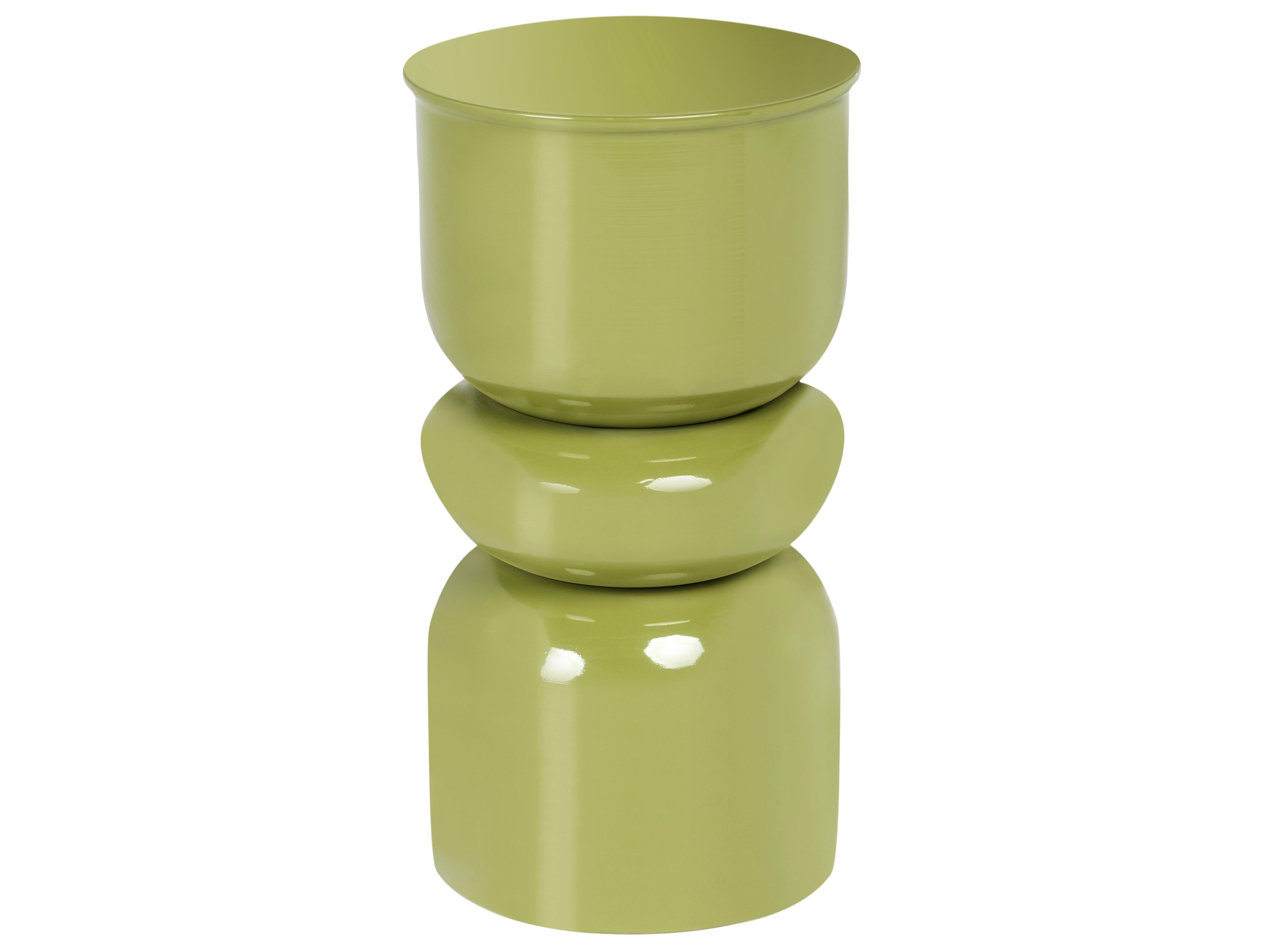 Side Table PAGE Metal Olive Green