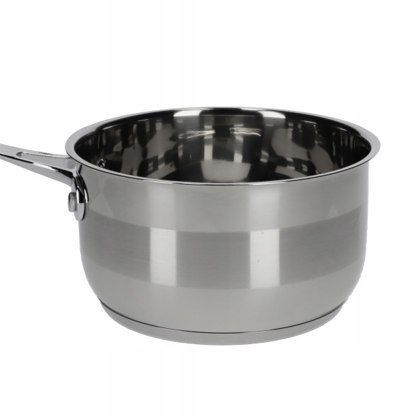 Rondelek Stalowy Garnek z Rączką 16 cm 1,8 L