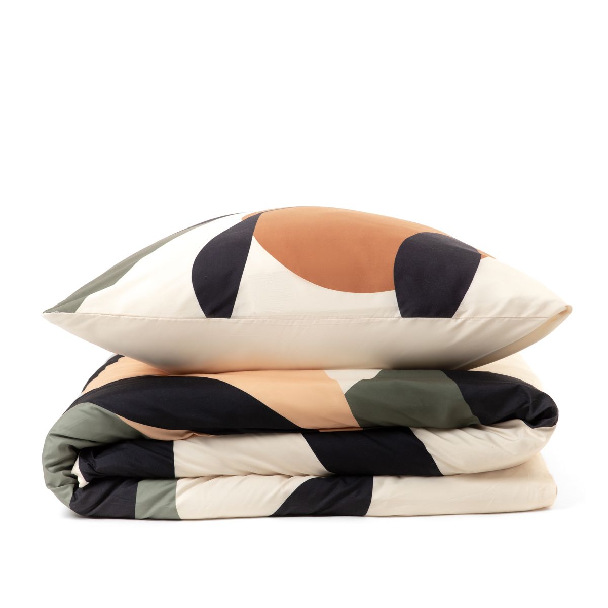 Pościel TIERRA z mikrofibry beżowa 160x200   2*70x80 cm