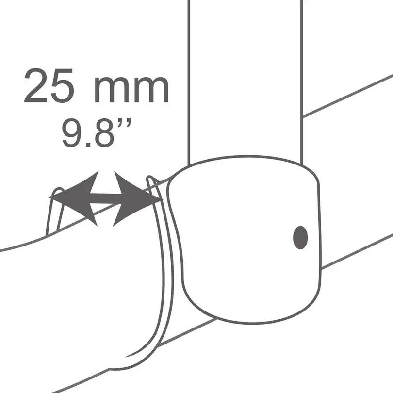 Duschvorhangstange MSV