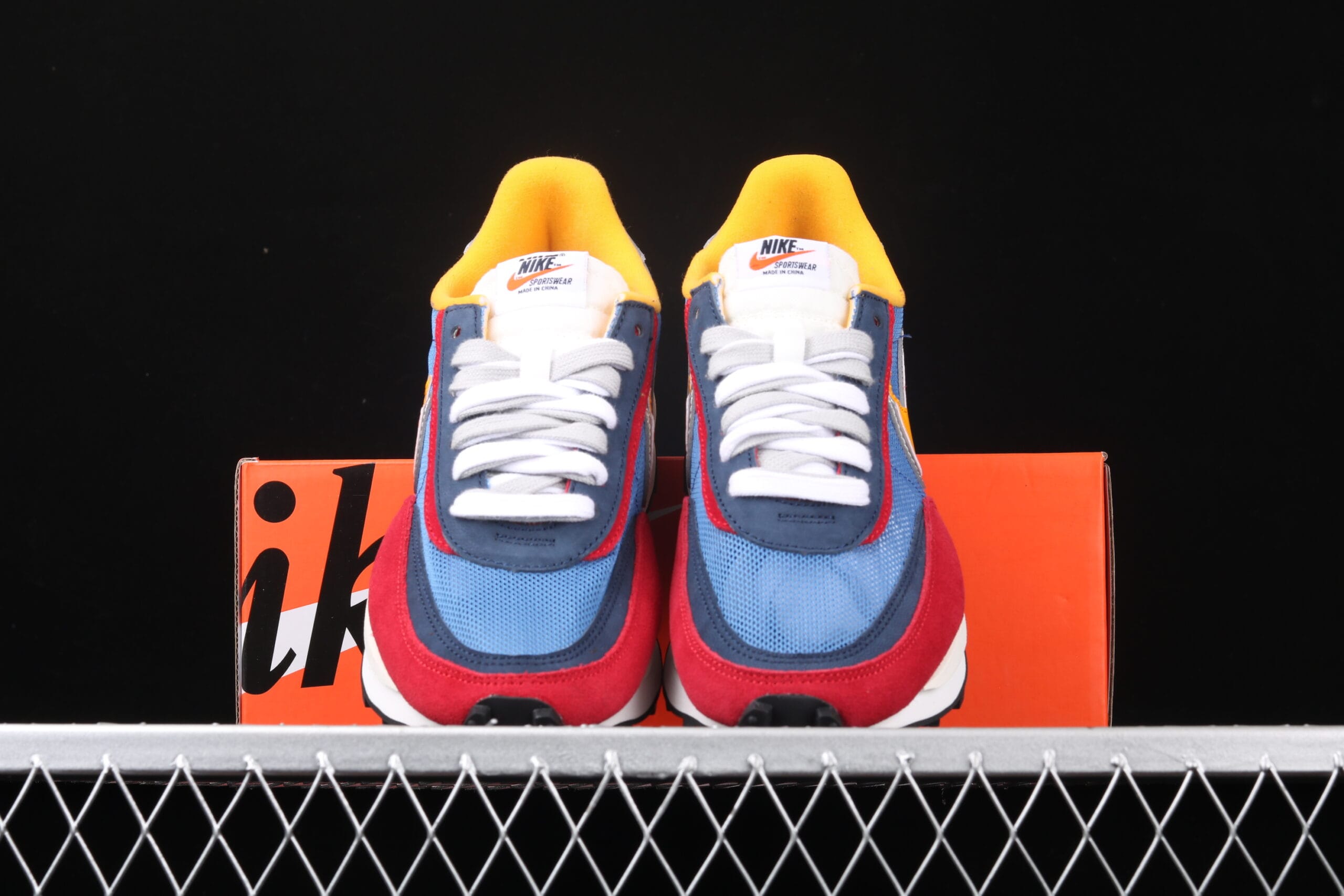 Sacai x Nk LVD Waffle Daybreak, Blue Multi