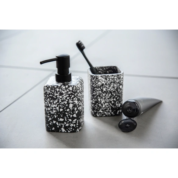 Seifenspender »Terrazzo«, Polyresin, mehrfarbig
