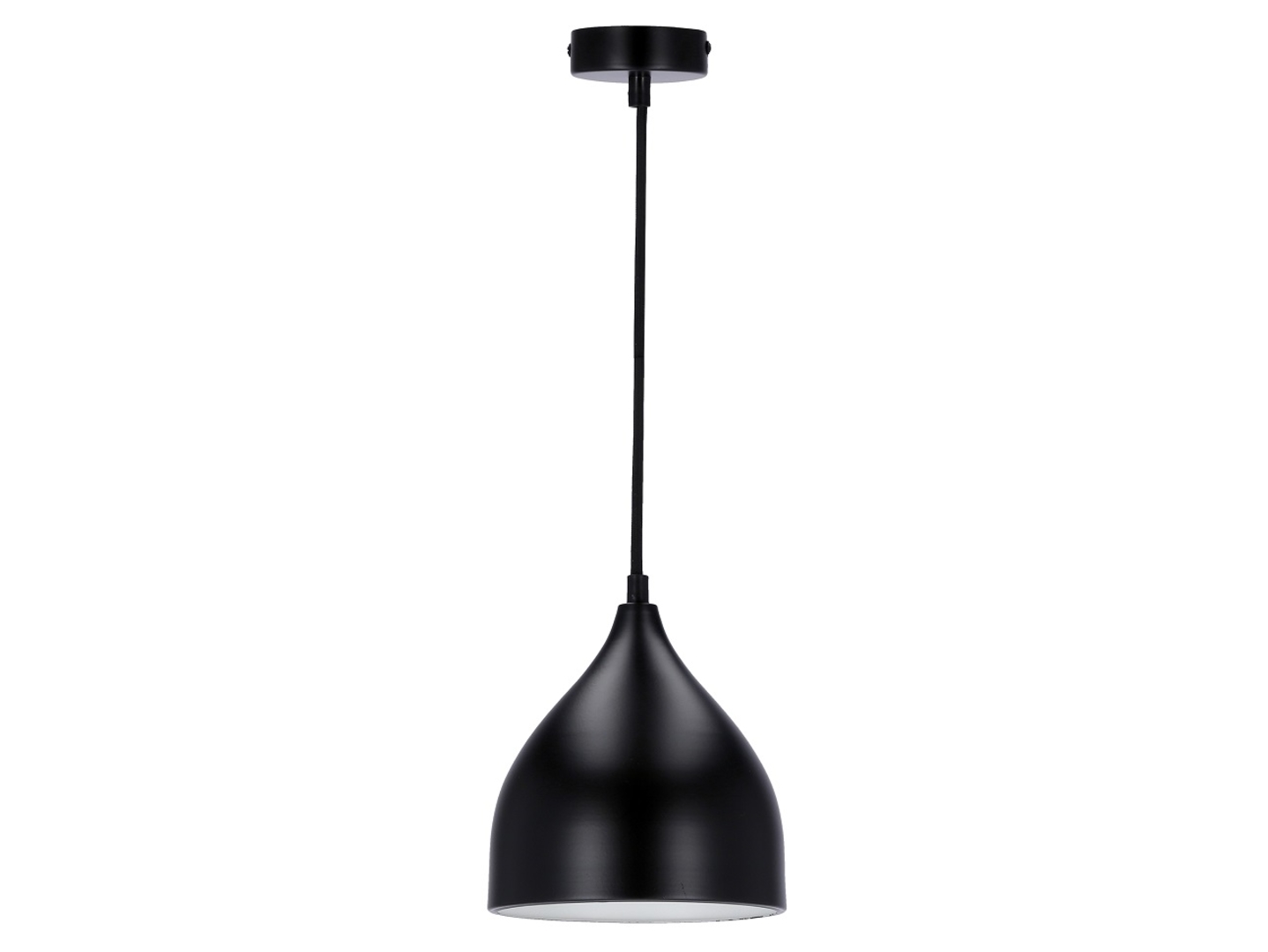 Lampa wisząca Ystrad metalowa czarna