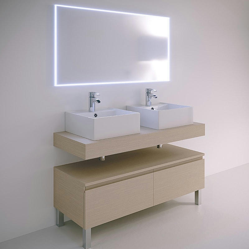 NOVA - Miroir LED 120x60 cm