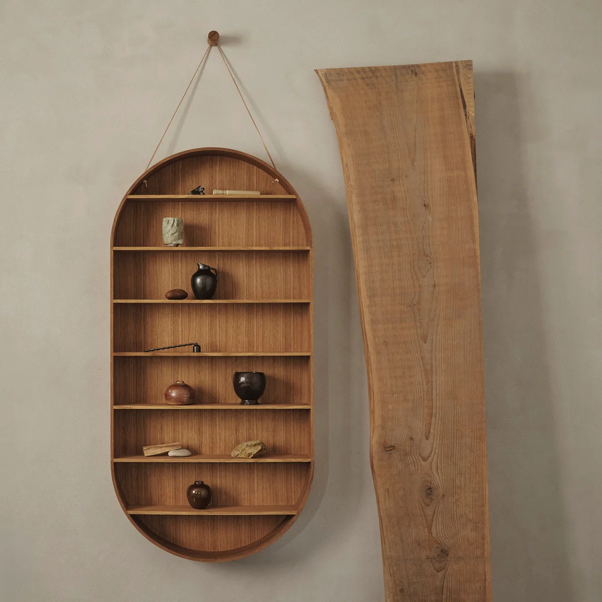 Ferm Living - Oval Dorm Wandregal