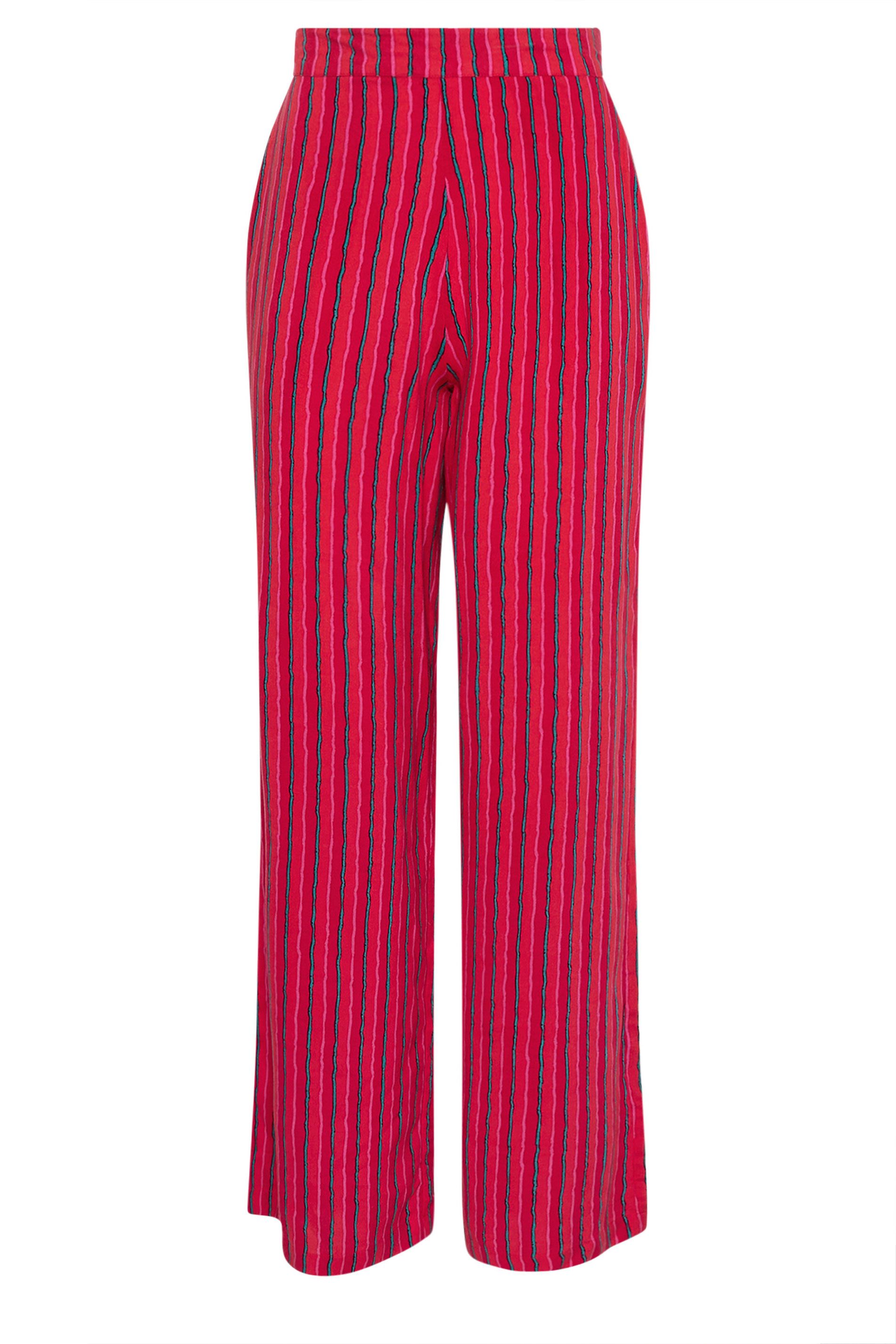 Long Tall Sally Tall Stripe Wide Leg Trousers