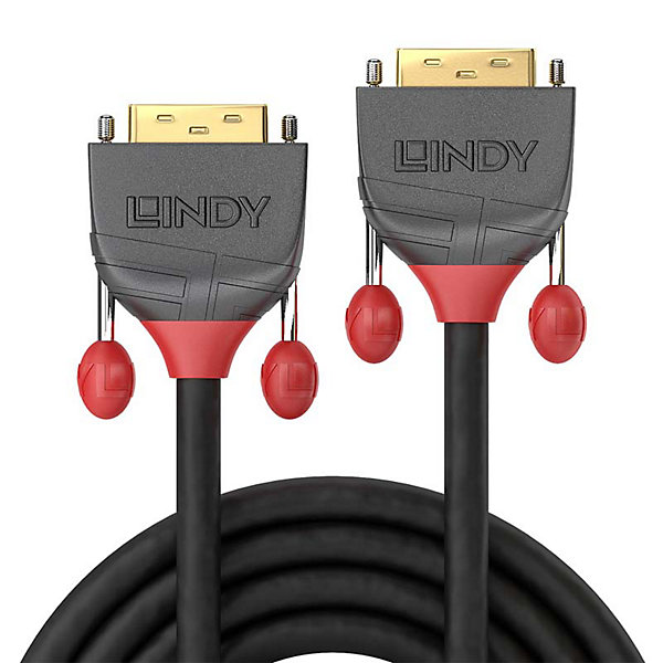 Câble DVI-D Single Link Anthra Line 10m LINDY