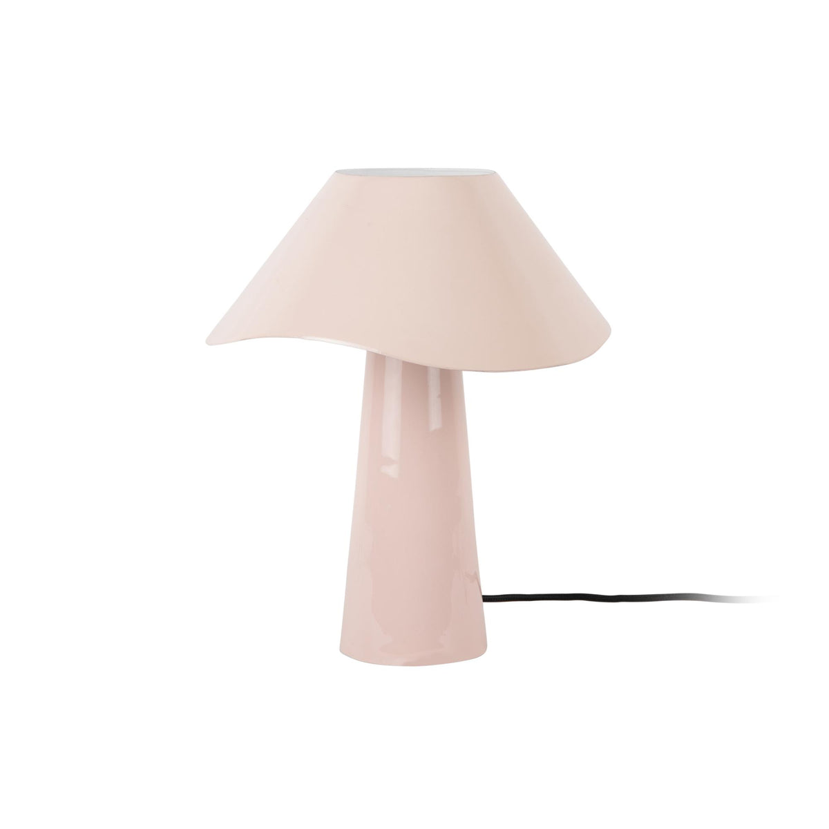 Leitmotiv tafellamp Ameno - roze - 28x28x33cm - Paddenstoellamp
