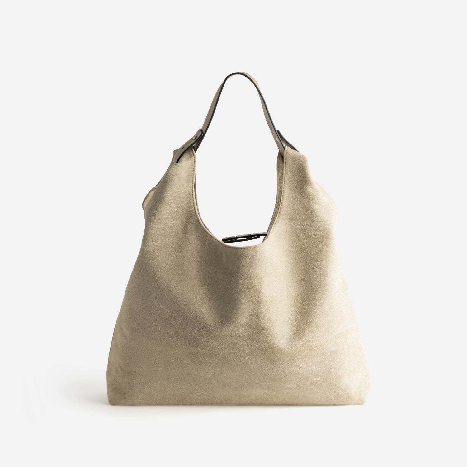 Sac à main TEXTO beige suedé