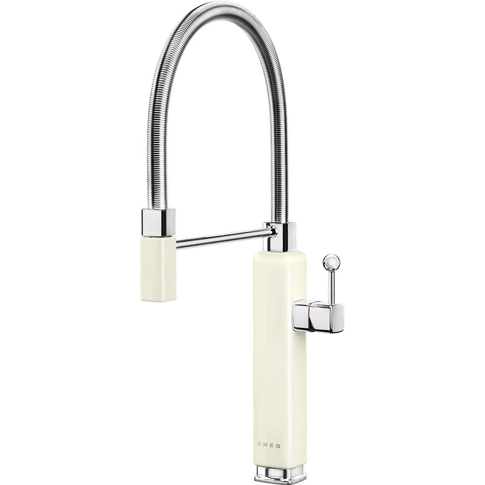 50s Style Mixer Tap Cream