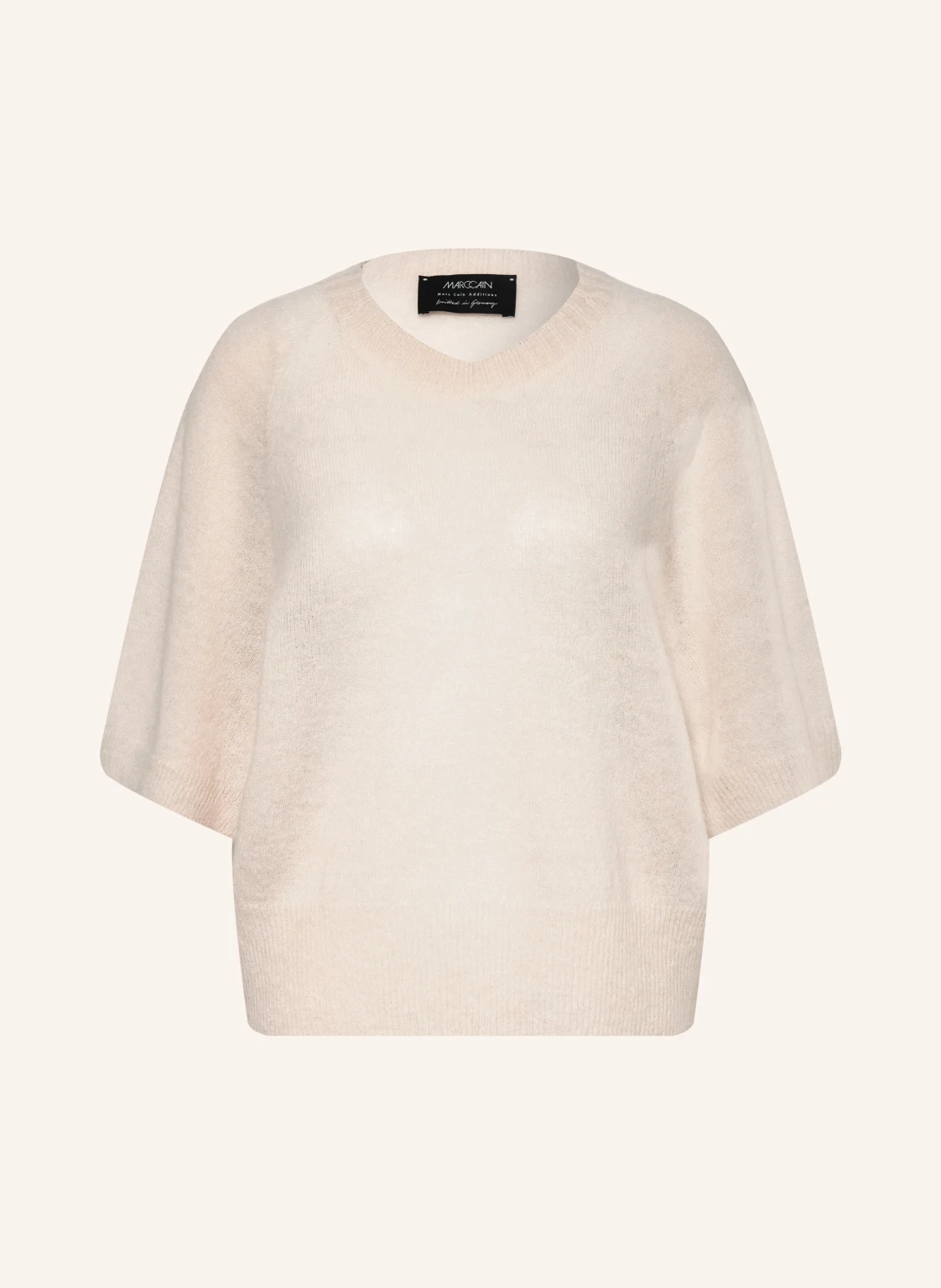 MARC CAIN Strickshirt mit Alpaka