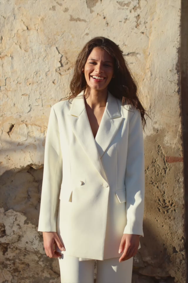 Nala - Veste de tailleur droite
