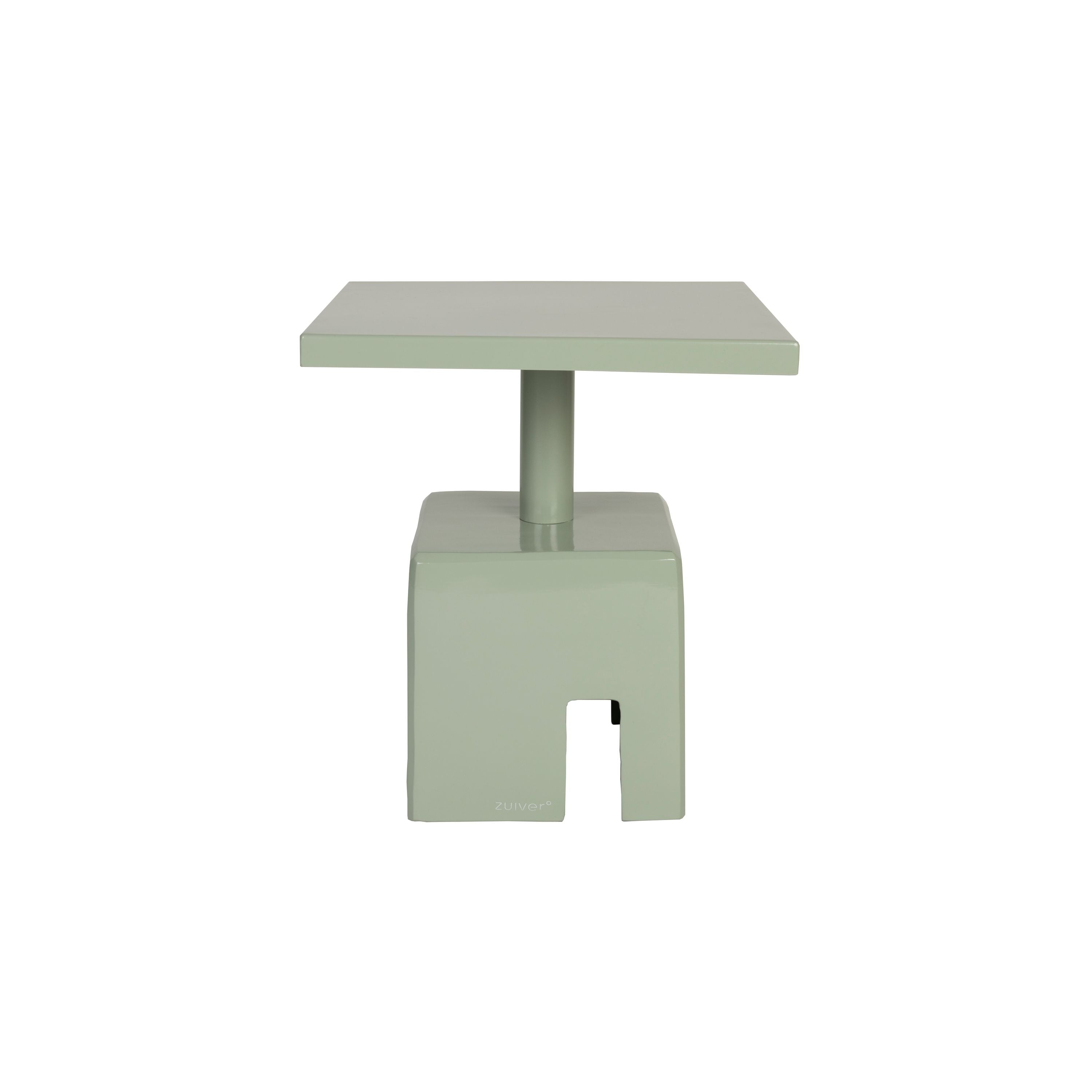 Zuiver Chubby Bijzettafel Vierkant 40x40 cm Groen