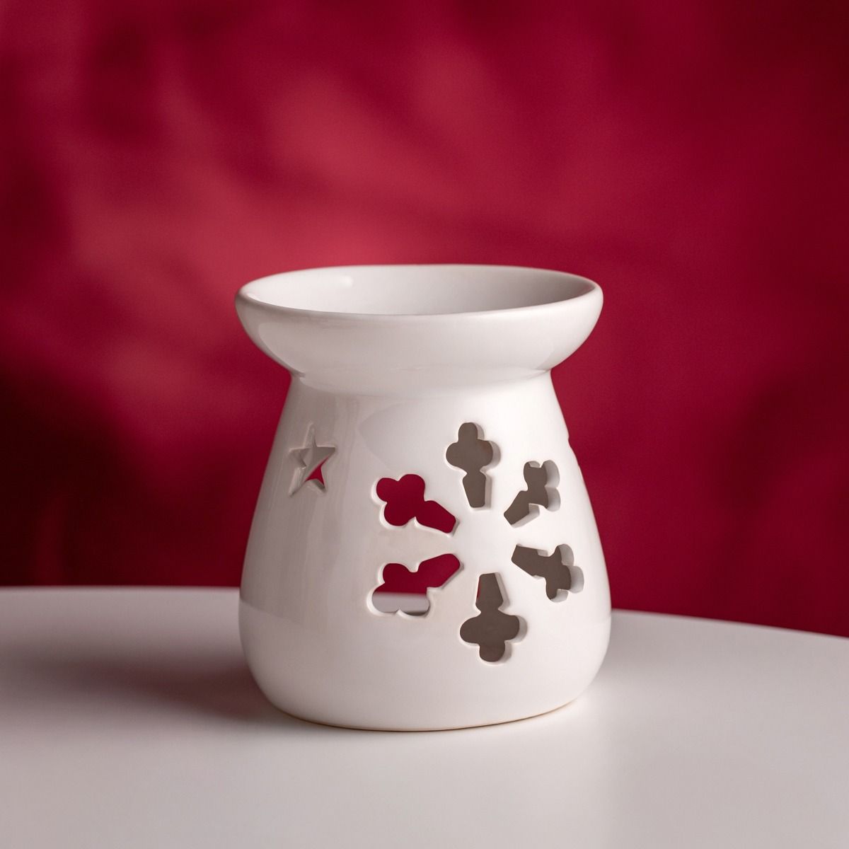 Kominek RINDA ceramiczny świąteczny 10x11 cm