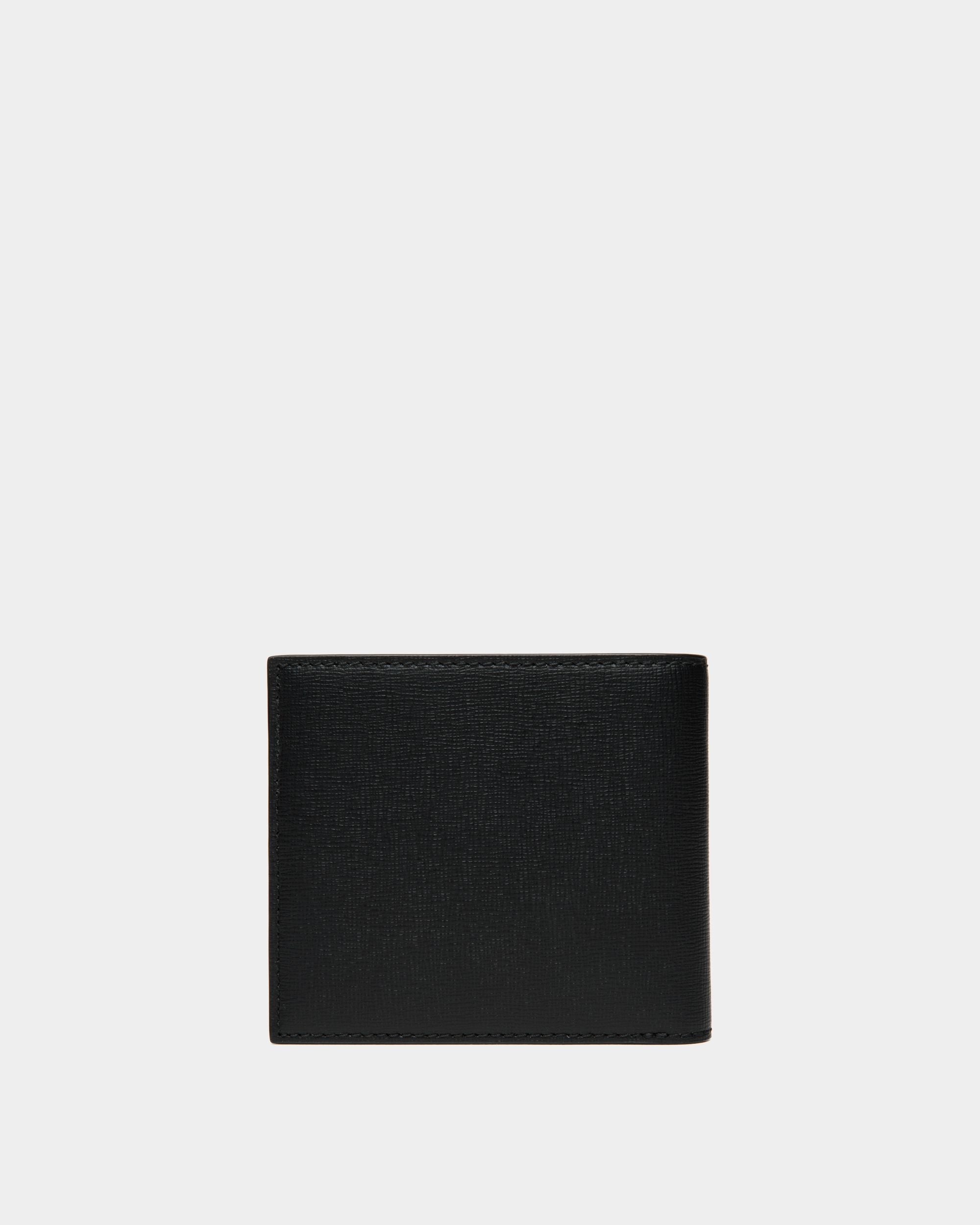 Mythos Zweiteilige Brieftasche Aus Recyceltem Leder In Schwarz