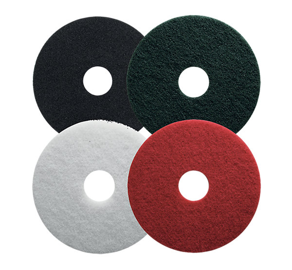 DISQUE PAD FIBRE POLYESTER D.432 BLANC POLISSAGE - 5243003 - LEMAN