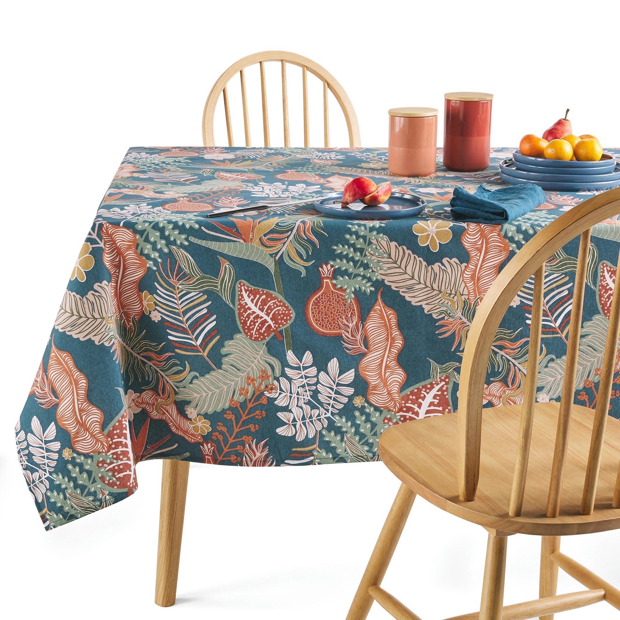 Nappe imprimée Tropic polycoton antitaches