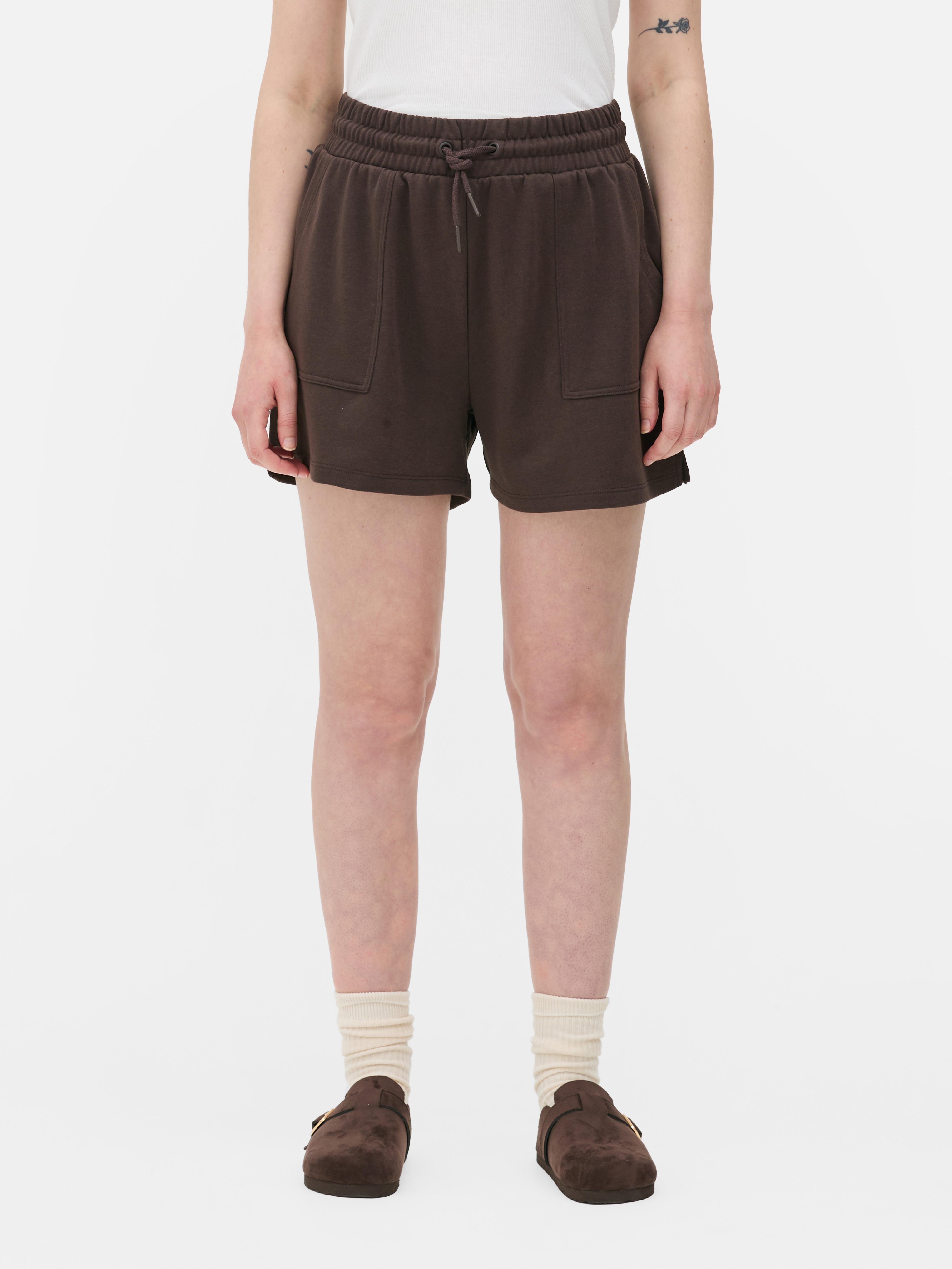 Drawstring Jersey Shorts