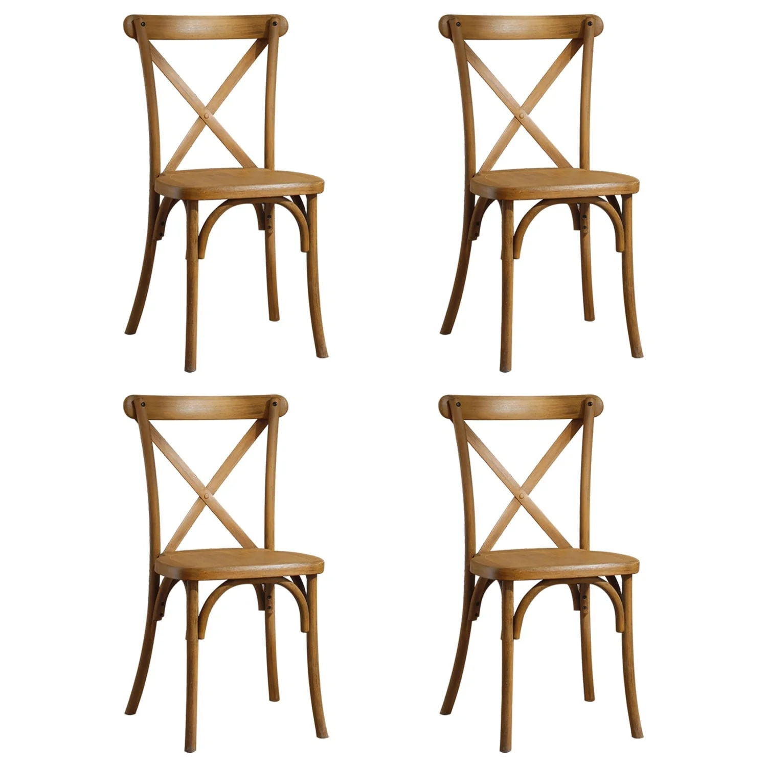 Modern Farmhouse Cross Back Chair