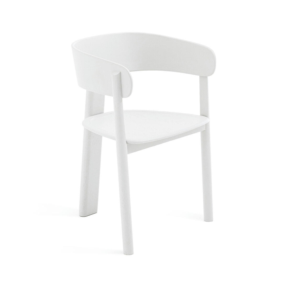 Fauteuil de table chêne teinté, Marais, E. Gallina