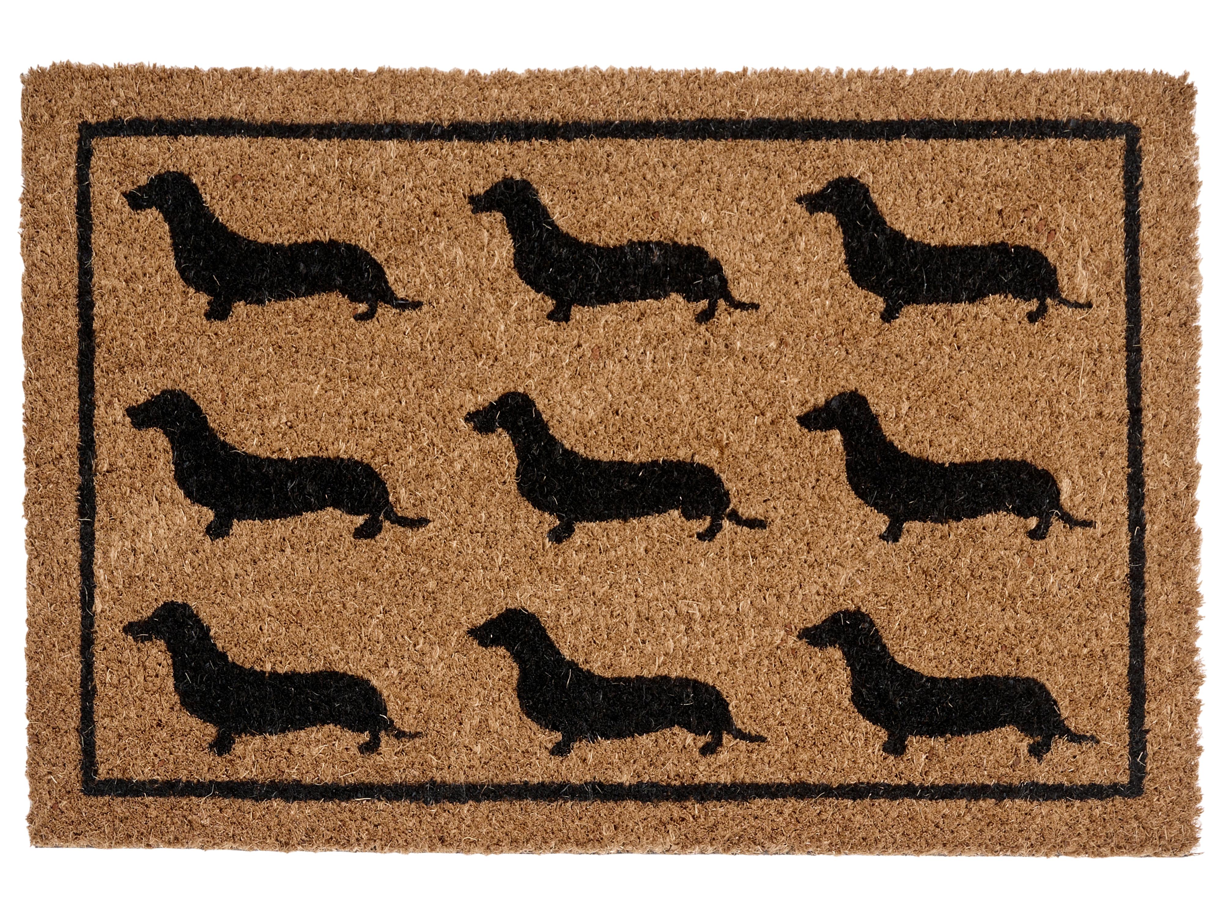 Doormat SIKARAM Natural 40 x 60 cm Dog Coir